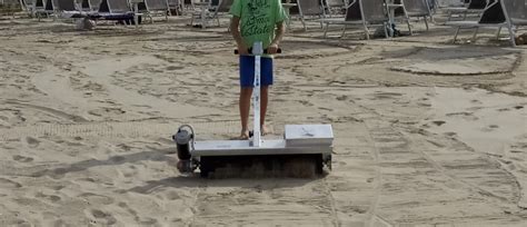 Sand Cleaning Rake For Beach Establishments