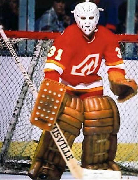 Yves Belanger 1977 79 • Atlanta Flames Hockey Goalie Mask Hockey