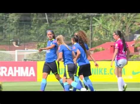 Seleção Brasileira Feminina Sub 17 encerra etapa de treinos na Granja