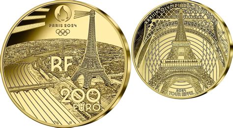 Frankreich 200 1 oz Goldmünze Olympische Spiele Paris 2024