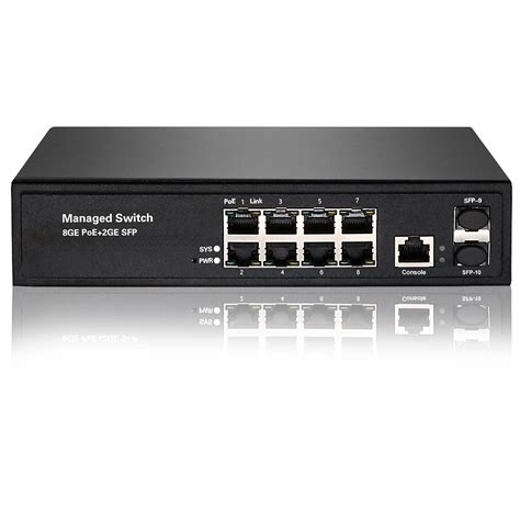 L2 Managed 8-Port gigabit Ethernet Switch