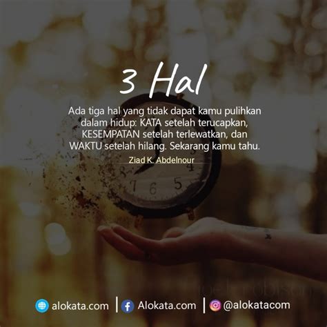 Kata Mutiara Tentang Waktu Yang Berharga