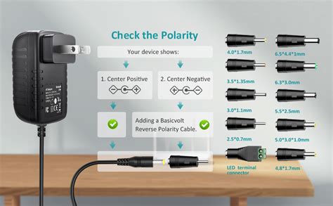 Amazon Basicvolt V A Universal Ac Adapter Watt Replacement