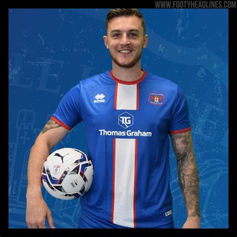 Carlisle United 21 22 Home Away And Keeper Kits Released Footy Headlines