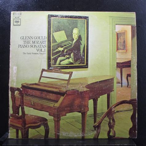 Glenn Gould Mozart Piano Sonatas Vol Nos Lp Mint Ms