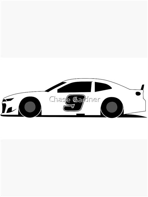 Chase Elliott Art Print For Sale By Chase Gardner Redbubble