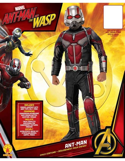 Marvel Ant Man And The Wasp Deluxe Ant Man Boys Halloween