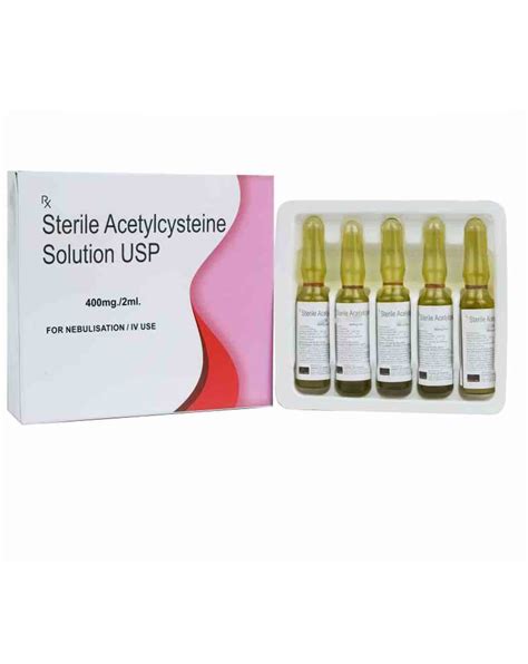 Top 10 Sterile Acetylcysteine Solution Manufacturers India