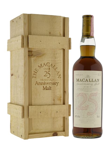 Macallan 1975 25 Year Old Anniversary Malt Bottled 2000 Single Malt W