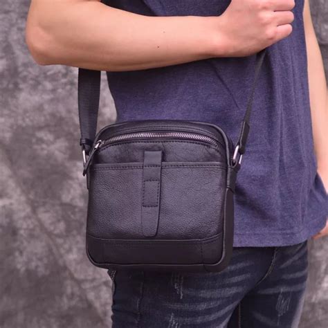 Jual Tas Slempang Pria Kulit Asli Tas Kulit Asli Pria Sling Bag