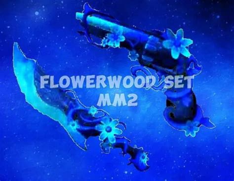 Roblox Murder Mystery 2 Mm2 Flowerwood Set Cheap Ebay