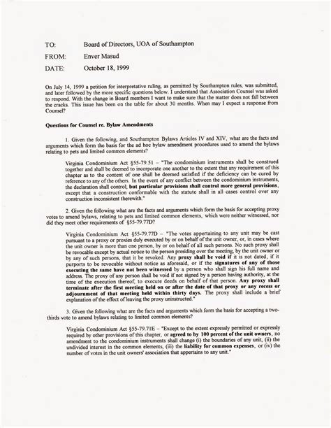 Hoa Committee Charter Template