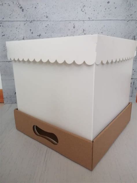 Caja 25x25x25 Tapa Cartulina Linea Economica Insumos Pasteleros Nqn