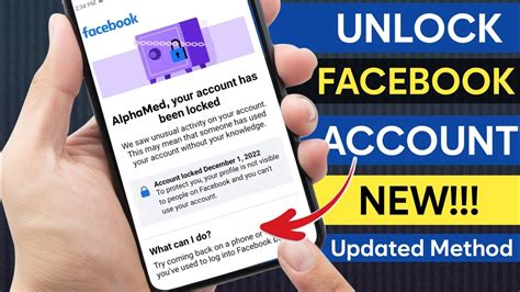 How To Unlock Facebook Account Without Learn More Get Started Option