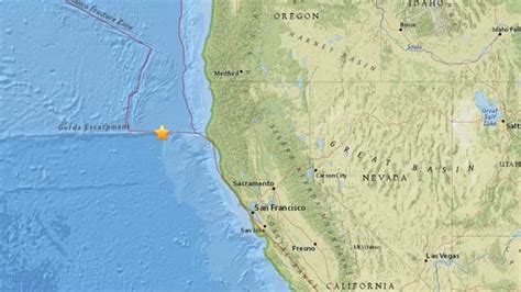 Earthquake of 6.5 magnitude strikes off Northern California coast - USGS