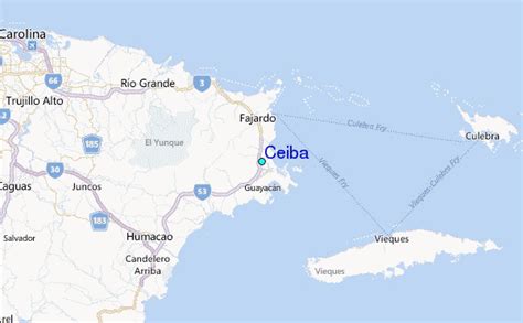 Ceiba Puerto Rico Map - Cherye Bette-Ann