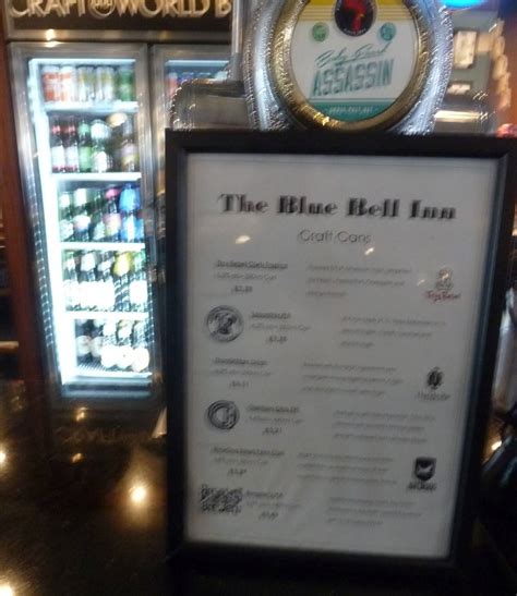 Menu At The Blue Bell Inn Jd Wetherspoon Pub And Bar Scunthorpe