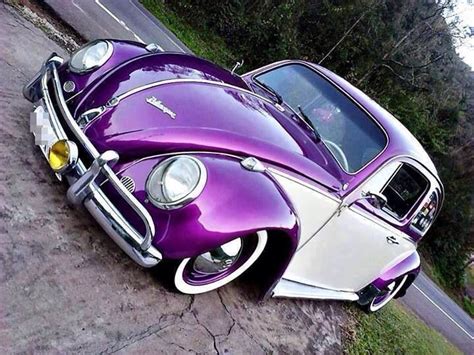 Purple Beauty Volkswagen Vw Beetle Classic Car Volkswagen