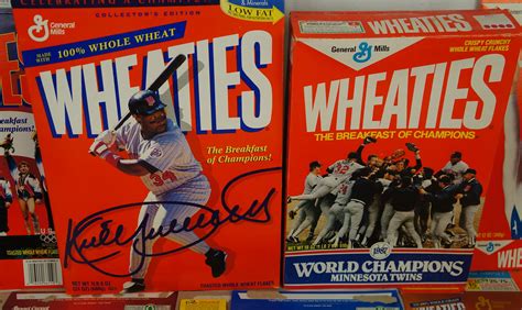 Lot Detail - Vintage Collection of 9 Wheaties Boxes