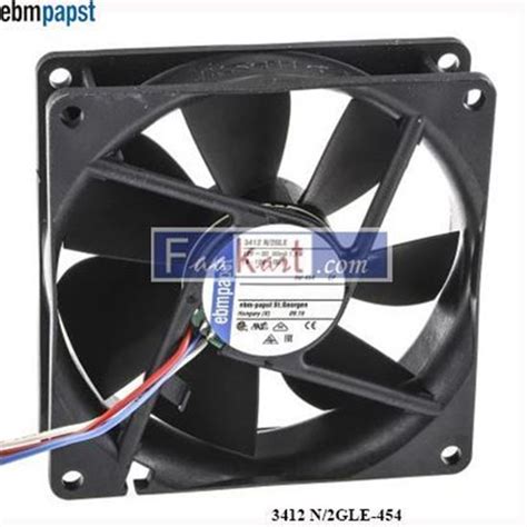 3412 N 2GLE 454 EBM PAPST DC Axial Fan Faakart Online Shop