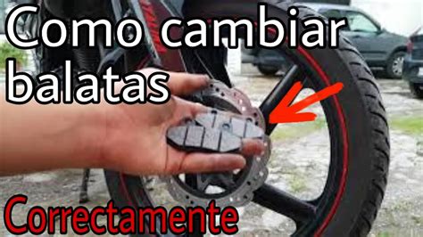 C Mo Cambiar Balatas De Moto Correctamente Youtube