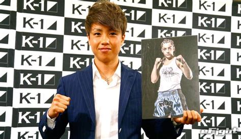 【k 1】krush女子王者kanaが2度目の参戦「豪快に倒しに行く」 Efight【イーファイト】格闘技情報を毎日配信！