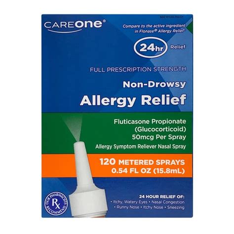 Save On Careone Allergy Relief Fluticasone Propionate Non Drowsy Nasal