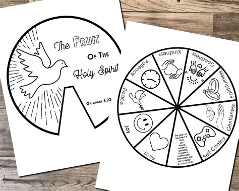 The Lord S Prayer Coloring Wheel Printable Bible Activity Watercolor