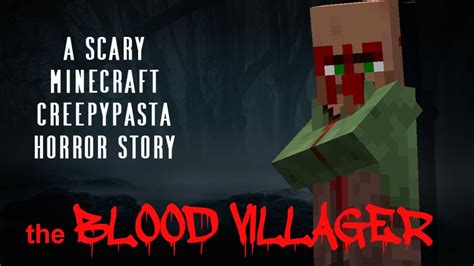 Minecraft Creepypasta Blood Villager Youtube