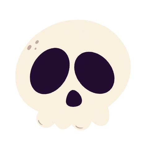 Halloween skull head icon. 24983984 PNG