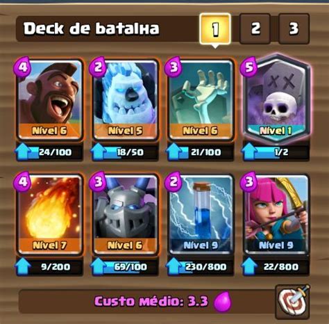 Melhor Deck Para Chegar Na Arena Clash Amino Royale Pt Br Amino