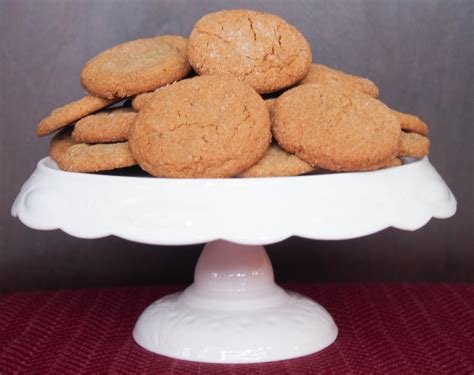 Chewy Ginger Cookies - Sweet and Savoury Pursuits