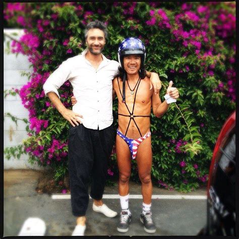 Taika Waititi IG Post 03 Sep 2012 Taika Waititi Brad Pitt Style