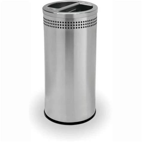 Open Top Stainless Steel Ss Swing Dustbin For Office L At Rs