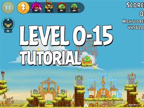 Angry Birds Tutorial Level 0-15 Walkthrough - AngryBirdsNest.com ...