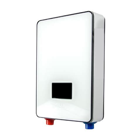 Hot Water Heater Electric 6500w Tankless Instant Boiler Bathroom Tankless Shower Set Thermostat