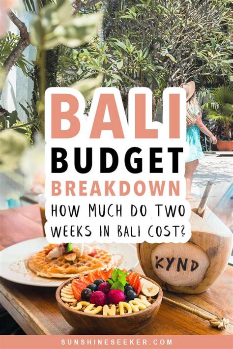 Bali Budget Breakdown How Much Do Two Weeks In Bali Cost Artofit