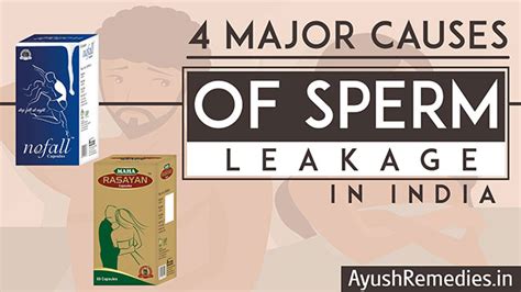 Ayurvedic Treatment To Stop Sperm Leakage During Urination And Stools