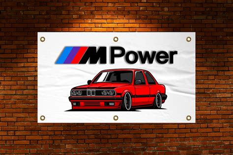 BMW Banner BMW Racing Banner Mpower Banner Pvc Banner Vinyl Banner ...