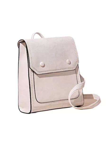 Buy Zitique Wax Leather Backpack Online Zalora Philippines