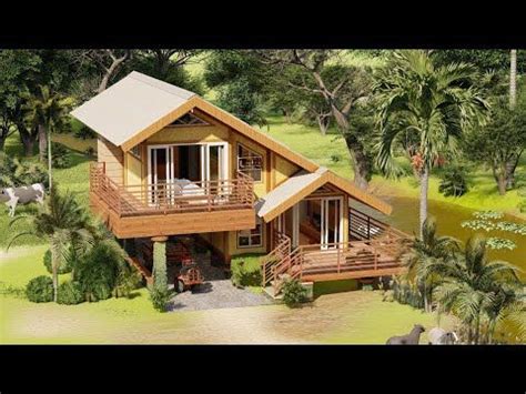 Ep Bedroom Elevated Native House With Pool Modern Bahay Kubo House