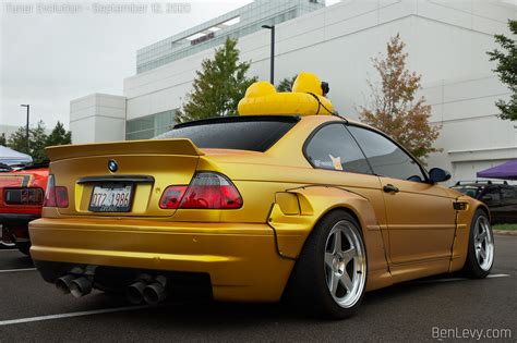 Matte Yellow E46 BMW M3 BenLevy