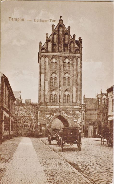 Postkarte Berliner Tor Museum F R Stadtgeschichte Templin