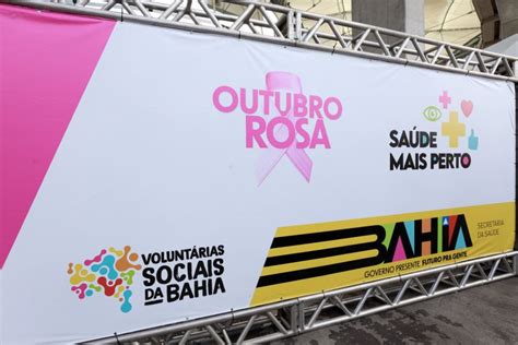 Outubro Rosa Bahia Oferece Mil Mamografias Gratuitas Para A