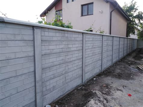 Gard Beton Prefabricat Mesteri Locali