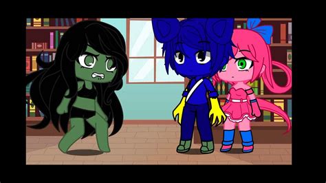 Poppy Playtime Meets She Hulk Gacha Club Youtube