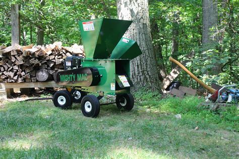 Best Gas Powered Wood Chipper Mighty Mac Chipper P Made In Usa