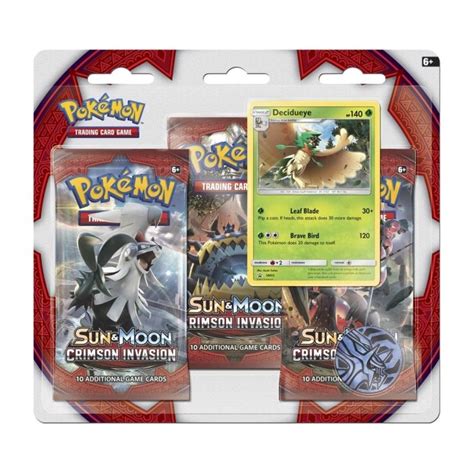 Pok Mon Tcg Sun Moon Crimson Invasion Booster Packs Coin