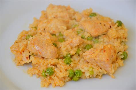 Palavras Que Enchem A Barriga Arroz De Frango Ervilhas No Forno E