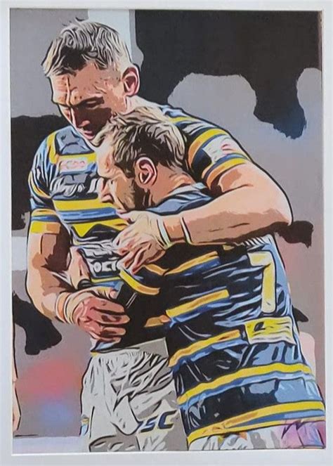 Mural Of Inspirational Leeds Rhinos Legend Rob Burrow Nears Completion